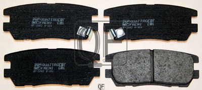 Колодки тормозные дисковые | зад | - Quattro Freni QF58202