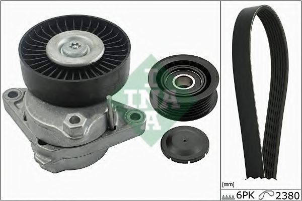 Комплект роликов ДВС - INA 529 0035 10