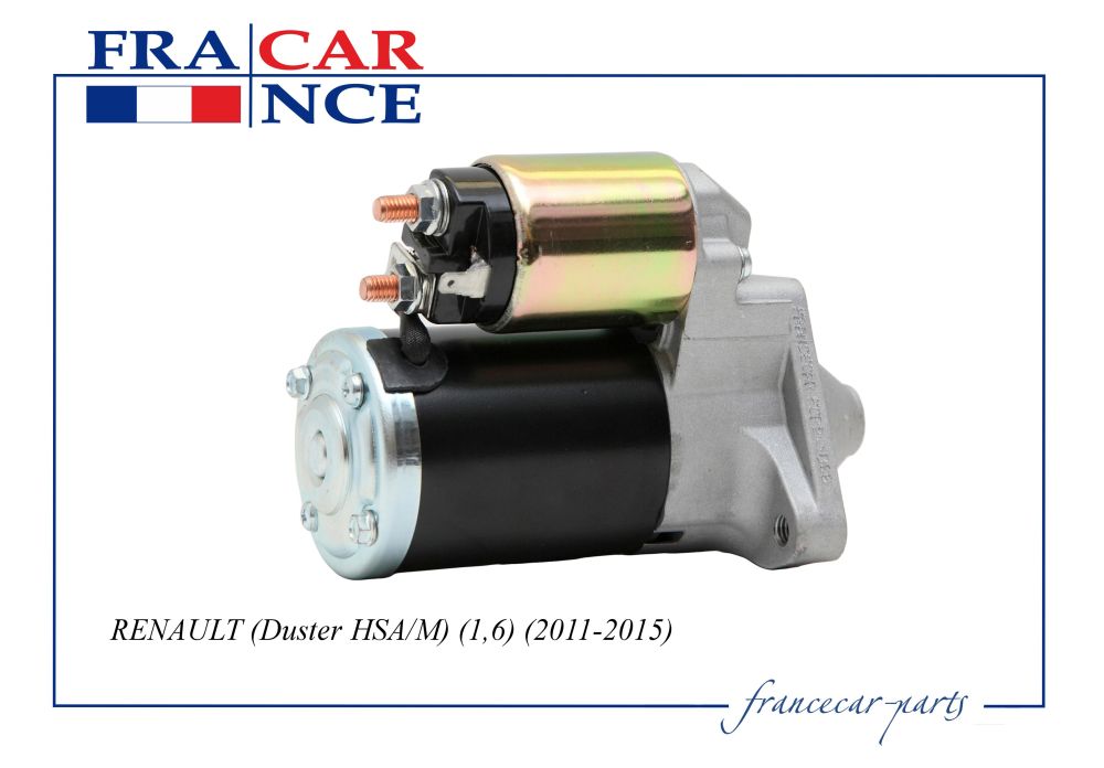 Стартер рено дастер 1.6 - Francecar FCR211066