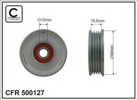 Ролик натяжной навесного оборудования - Caffaro 500127