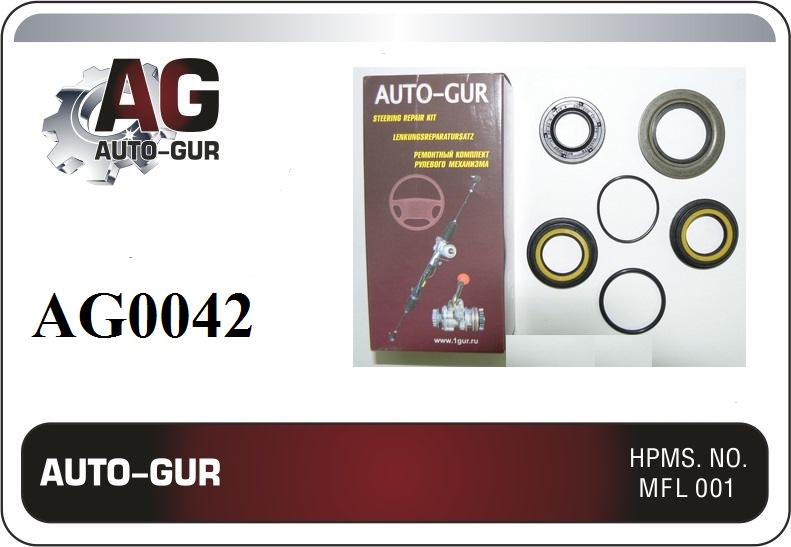 Ремкомплект рулевой рейки renault megane i,megane - Auto-GUR AG0042