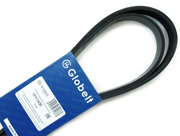 Ремень приводной поликлиновой - Globelt 8PK1435