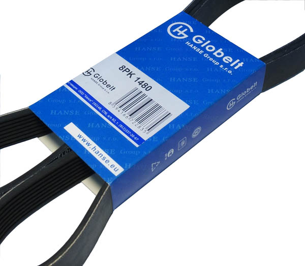 Ремень поликлиновой - Globelt 8PK1480