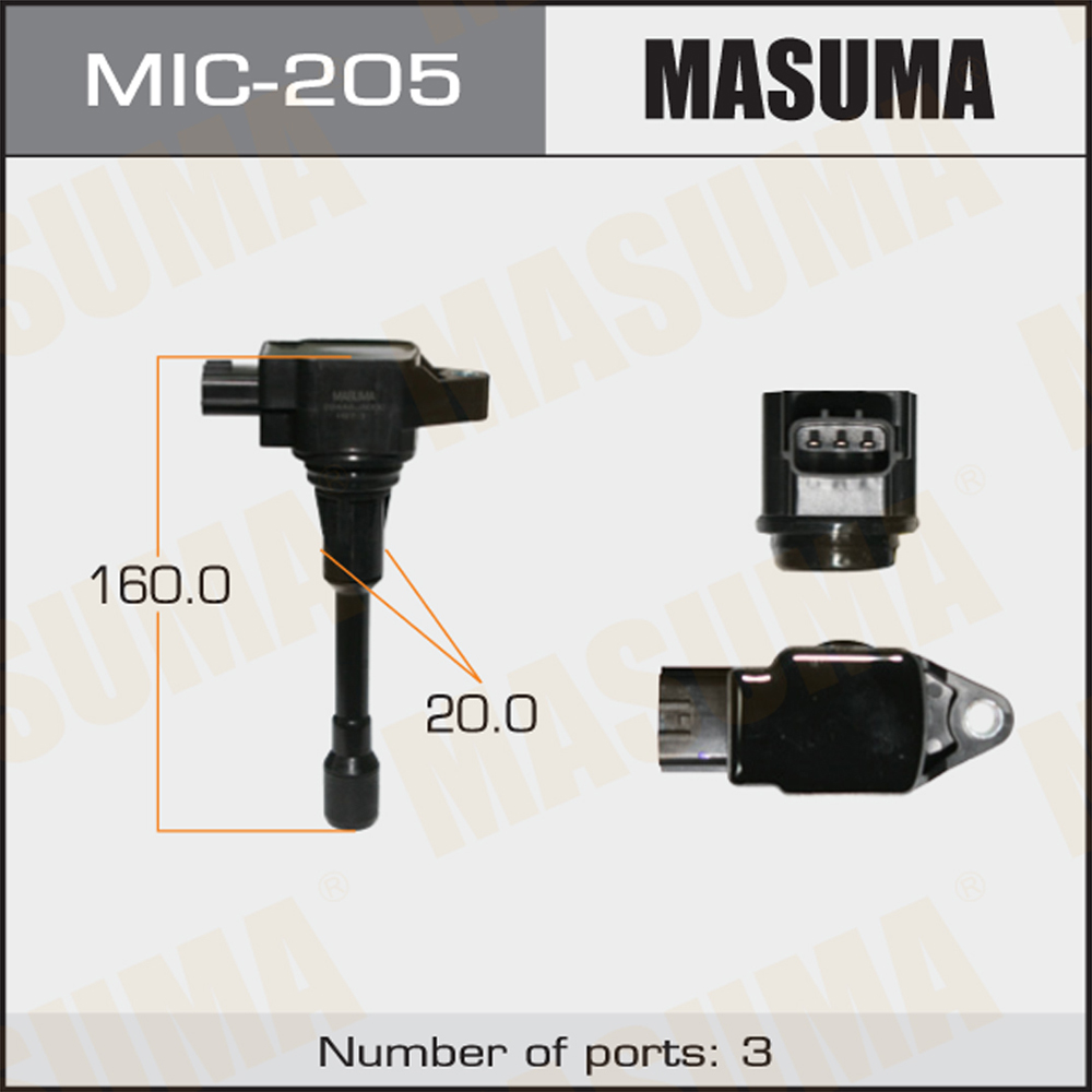 Катушка зажигания - Masuma MIC205