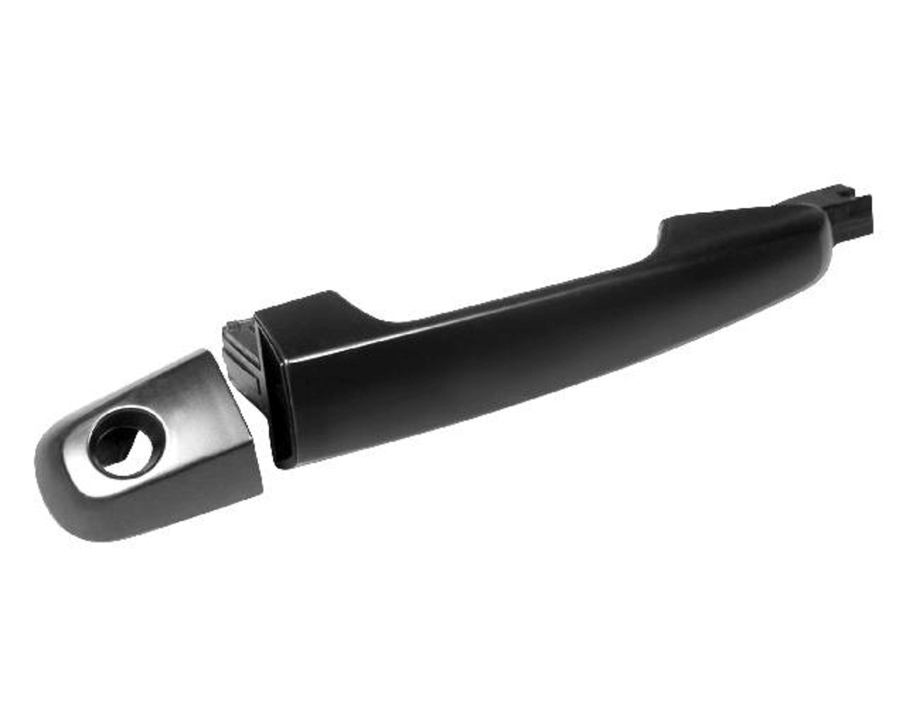 Ручка двери передней левой внешняя под личинку черная - Gordon MB9605JL