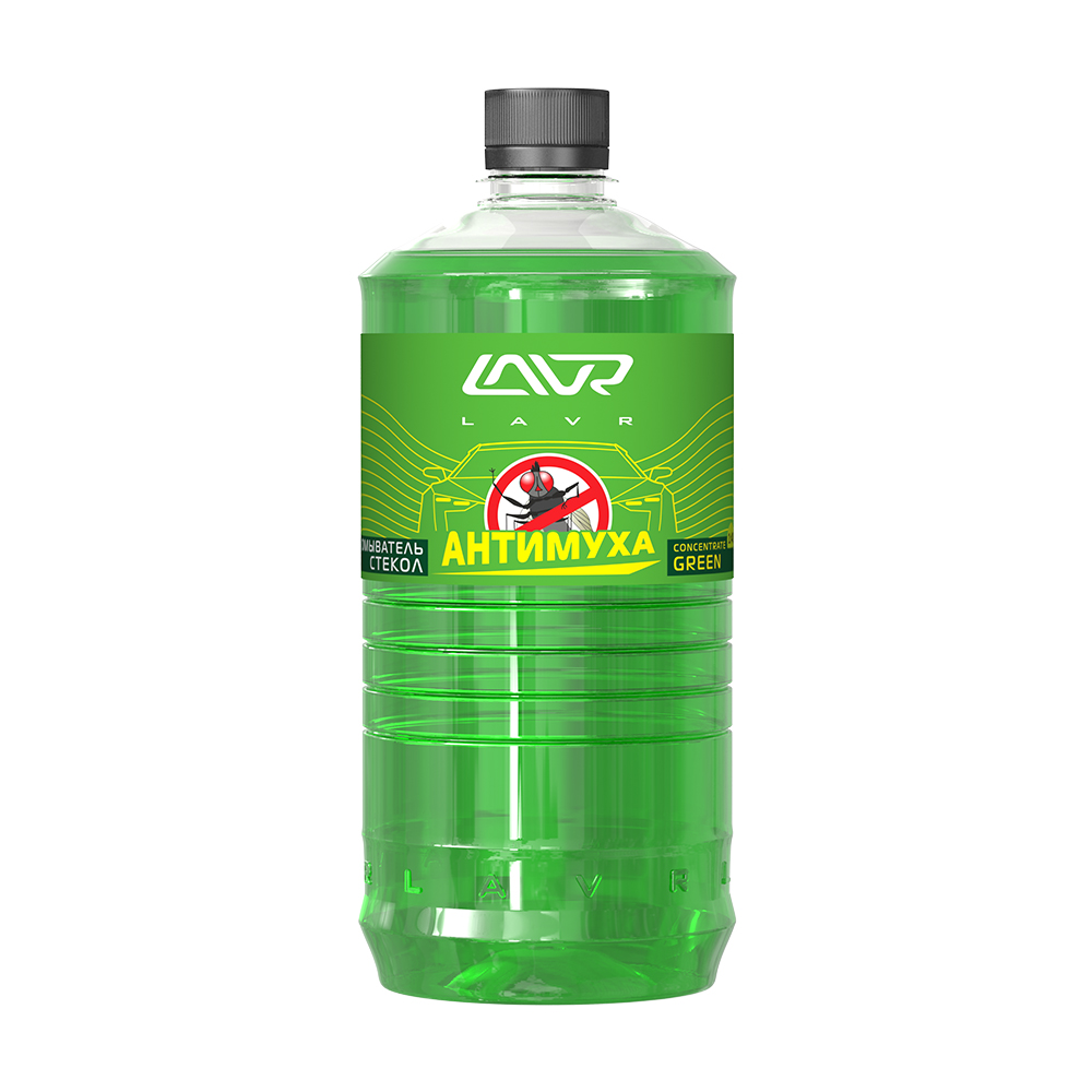 Омыватель стекол Антимуха Green концентрат 1:40, 1 л - LAVR Ln1222