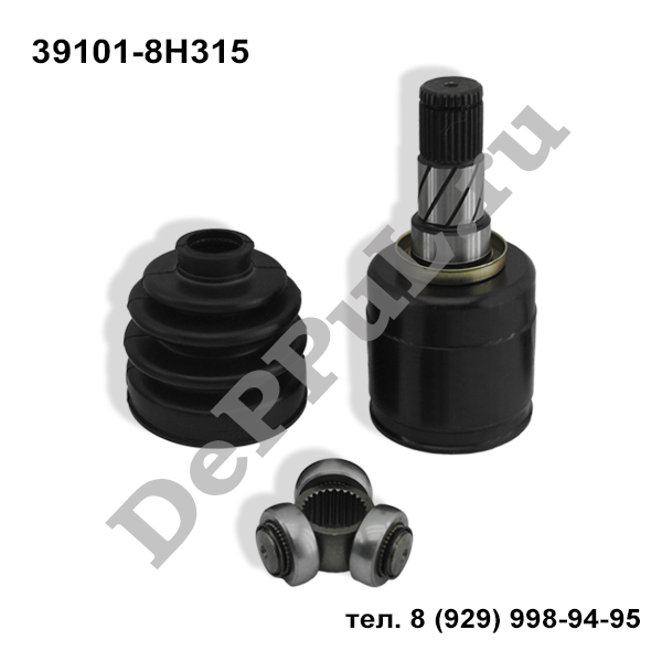 Шрус внутренний левый (L) nissan x-trail T30 2000- - DePPuL DE391H315
