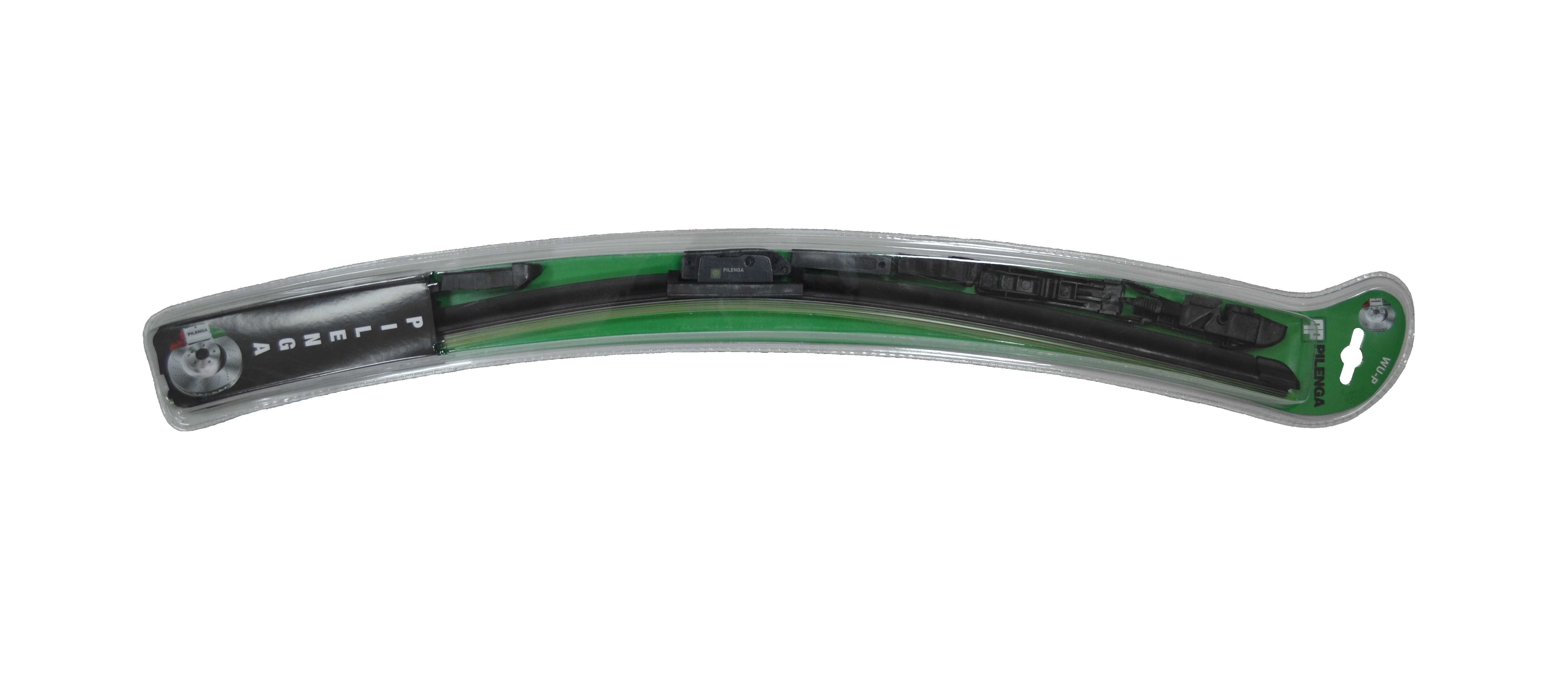 Щетка стеклоочистителя универсальная бескаркасная 650mm (11 адаптеров) - Pilenga WU-P 1650