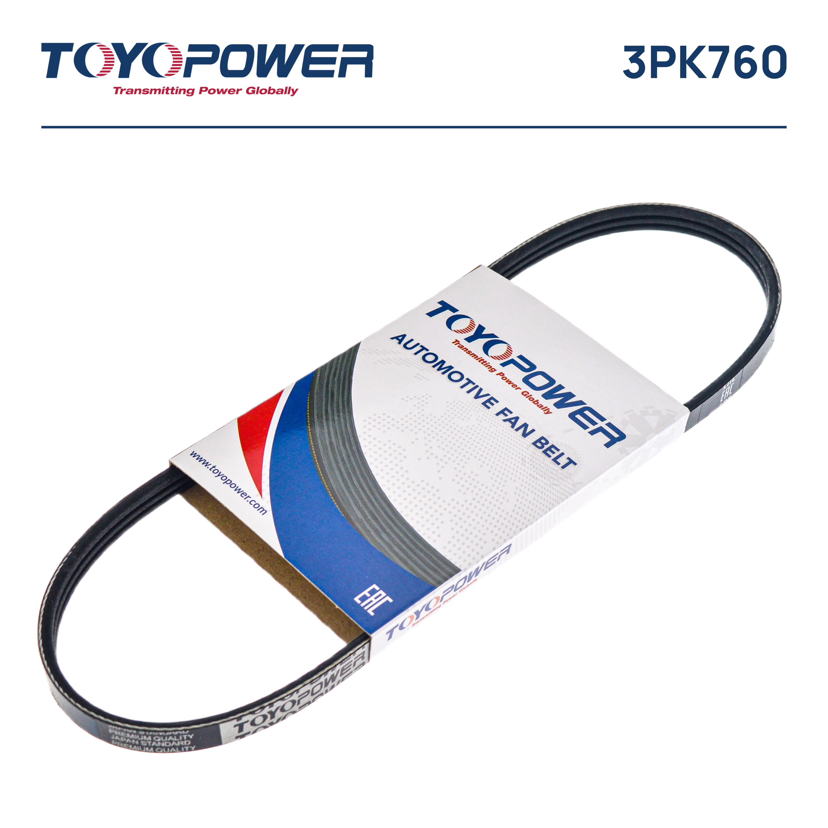 Ремень приводной - Toyopower 3PK760