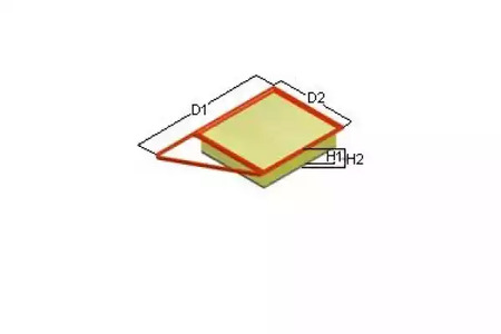 Фильтр воздушный - Tecneco AR3585PMS