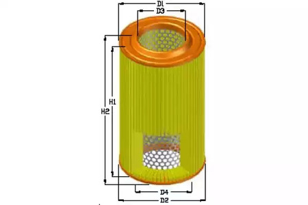 Фильтр воздушный - Tecneco AR259