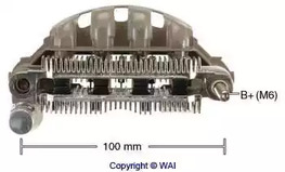 Плата диодов генератора - WAI IMR10050