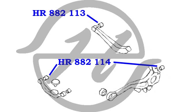 Сайлентблок рычага - Hanse HR882113