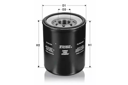 Фильтр масляный двигателя - Tecneco OL1204T