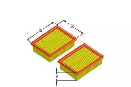 Фильтр воздушный - Tecneco AR9096PMX2