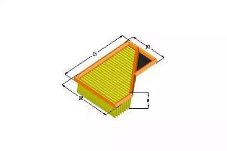 Фильтр воздушный - Tecneco AR2245PM