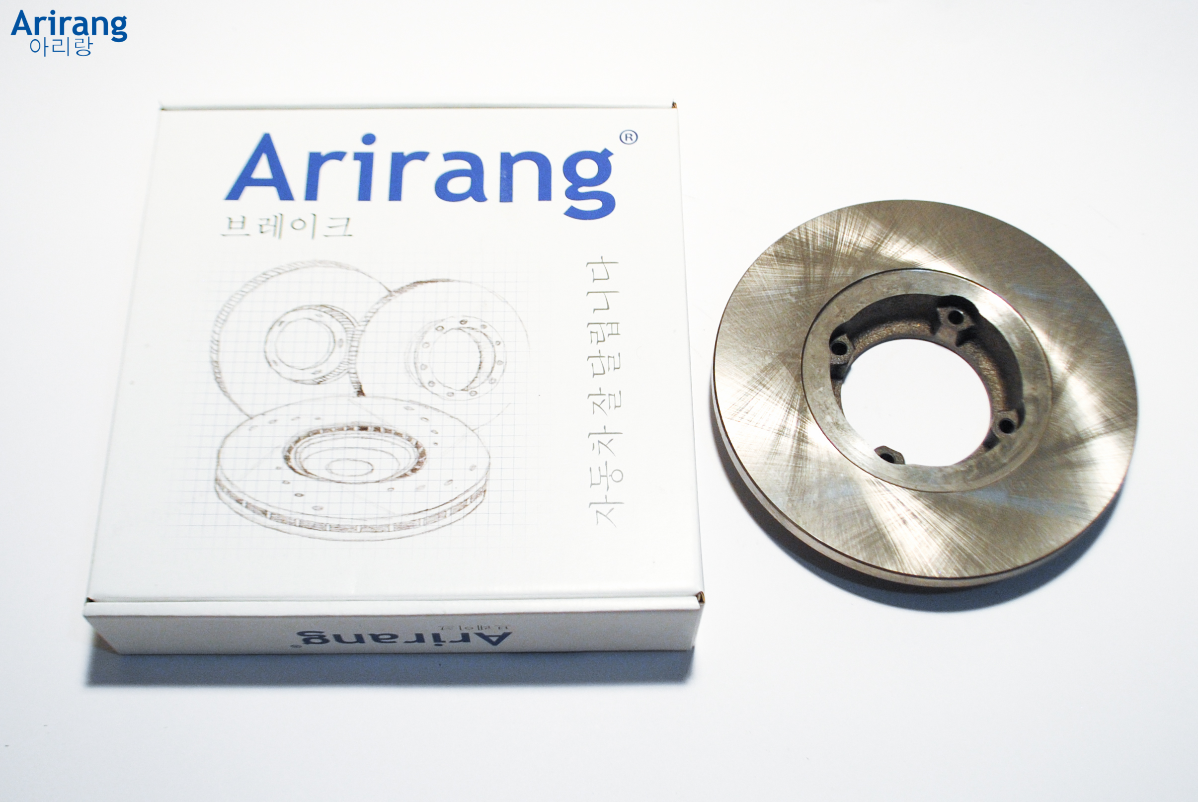 Диск переднего тормоза D236mm - Arirang ARG29-1011