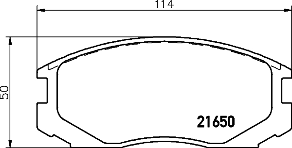 Комплект тормозных колодок, дисковый тормоз | перед | - Behr-Hella 8DB355017161