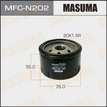Фильтр масляный - Masuma MFC-N202