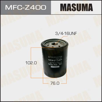Фильтр масляный - Masuma MFC-Z400
