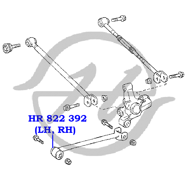 Сайлентблок - Hanse HR822392