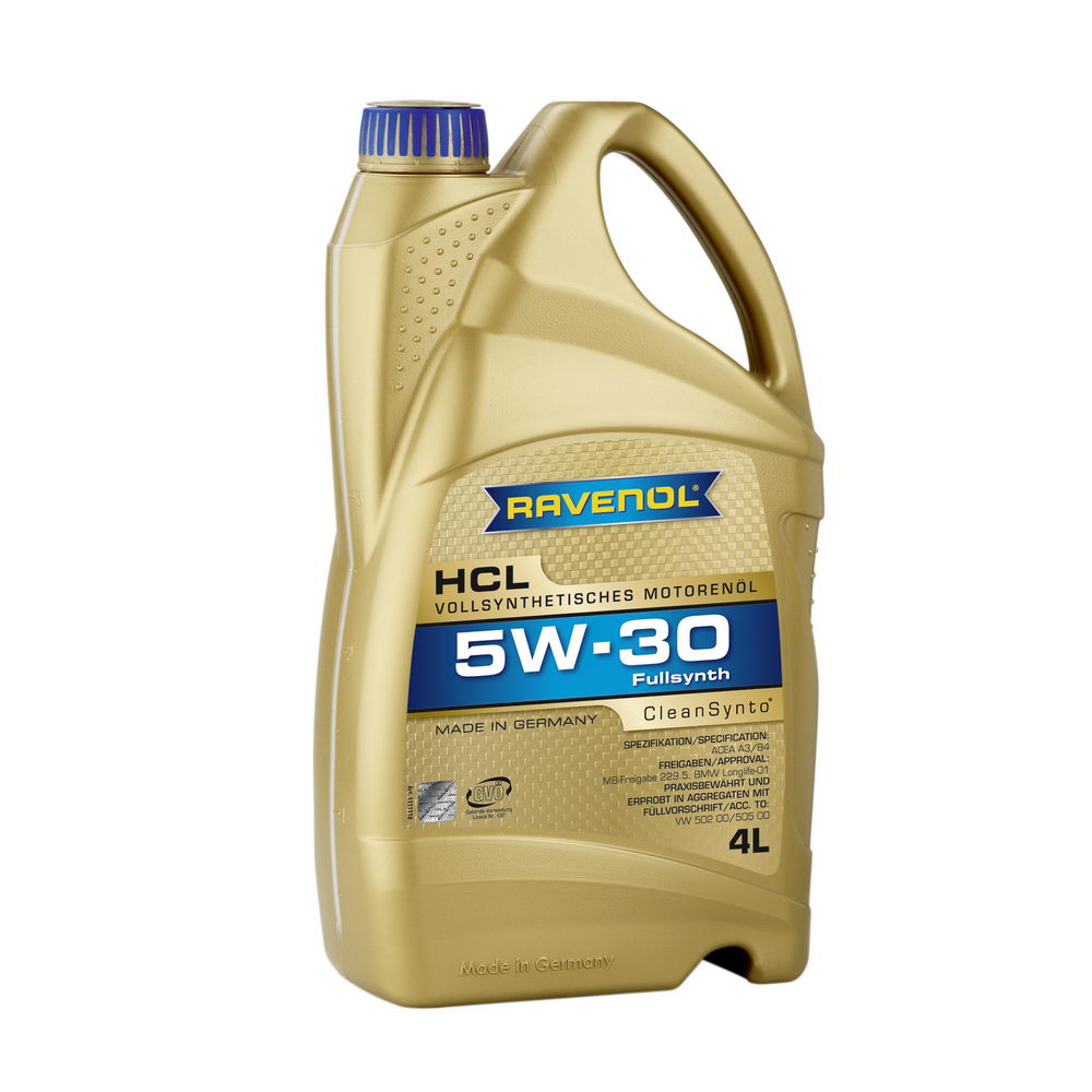 Масло моторное синтетическое 5w-30 HCL 4л - RAVENOL 4014835722996
