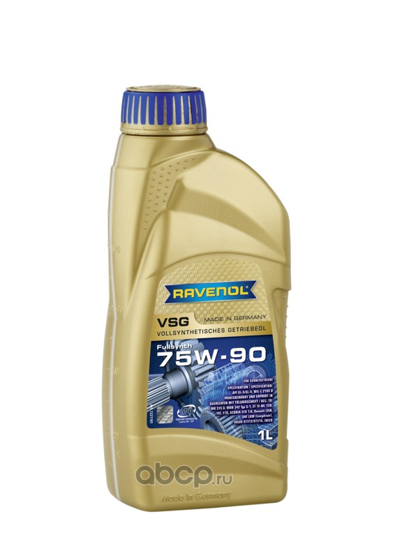 Трансмиссионное масло ravenol vsg sae 75w-90 ( 1л) new - RAVENOL 4014835733916