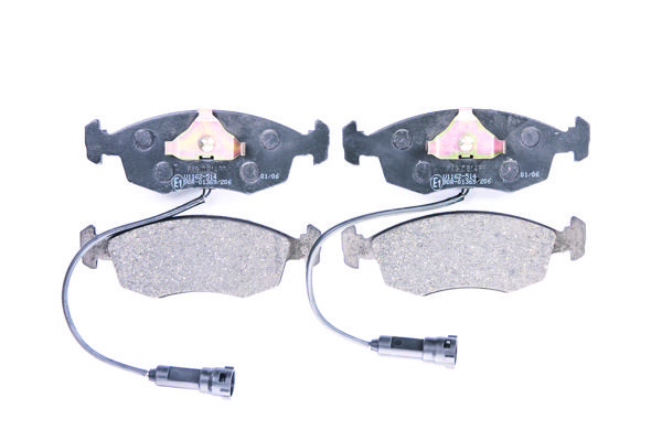 Комплект тормозных колодок, дисковый тормоз - Behr-Hella 8DB355007341