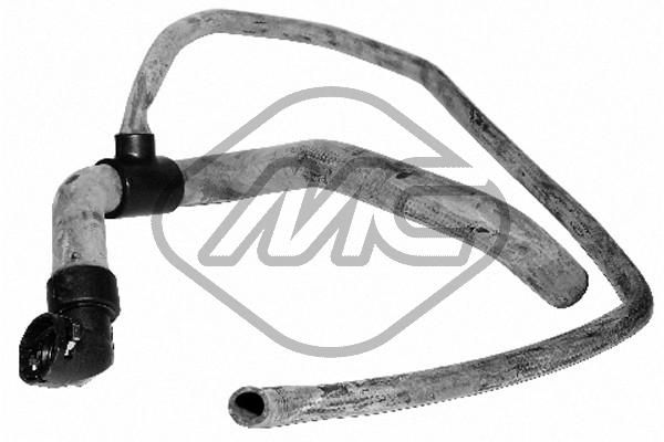 Шланг радиатора нижн fiat stilo 1.6/16v - Metalcaucho 09448