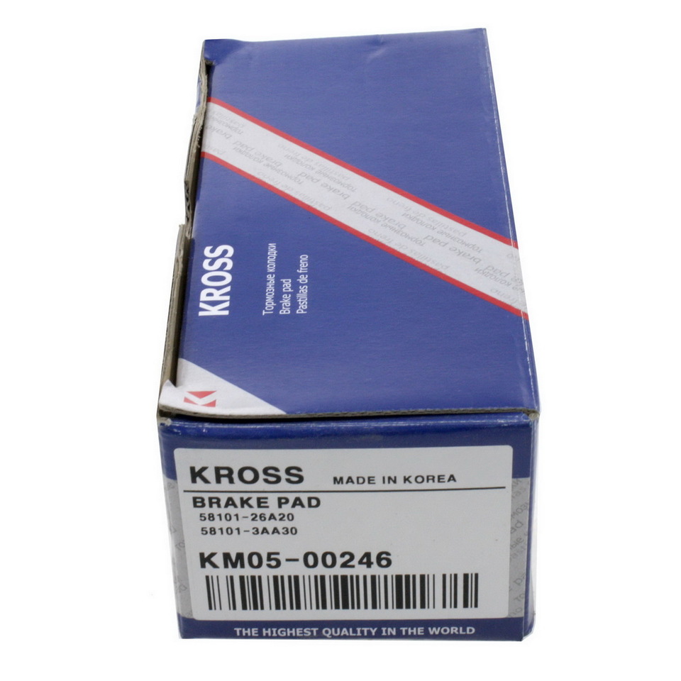 Колодки тормозные дисковые - Kross KM0500246