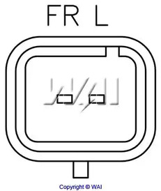 Regulator & brush holder - WAI IB276