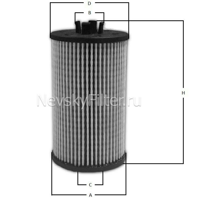 Фильтр масляный (газ-2410) - NEVSKY FILTER NF-1301