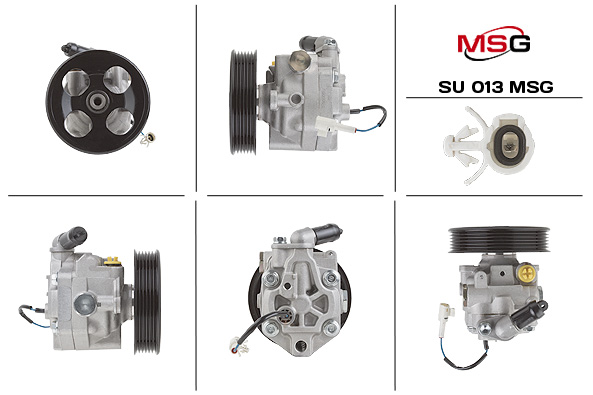 Насос ГУР новый Subaru Legacy 2003-2009, Subaru Legacy Outback 2003-2009 - MSG SU013