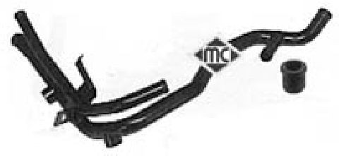 Патрубок REN clio II 98-05 - Metalcaucho 03125