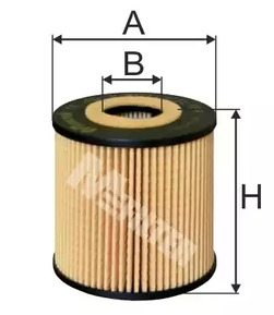 Фильтр масляный вставка - MFILTER TE4012