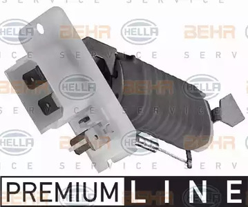 Сопротивление, вентилятор салона - Behr-Hella 9XX009122001