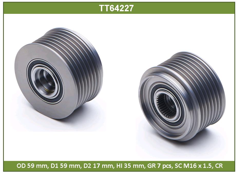 Шкив - Tesla TT64227