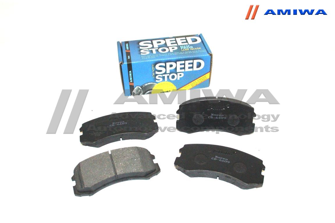 Колодки тормозные дисковые передние - Amiwa CD6109