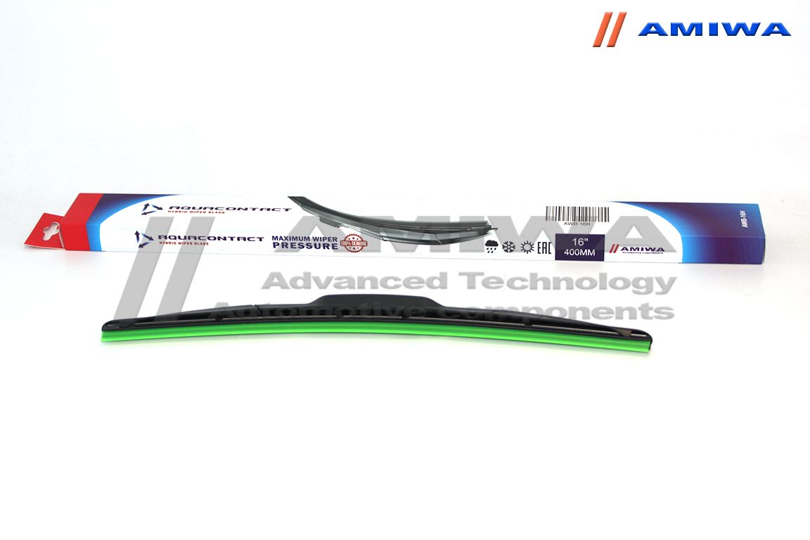 Щётка стеклоочистителя гибридная 400мм   - Amiwa AWB16H