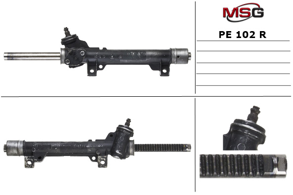 Рейка без ГУР - MSG PE102R