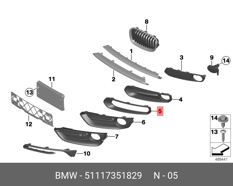Датчик положения распределительного вала - BMW 51 117 351 829