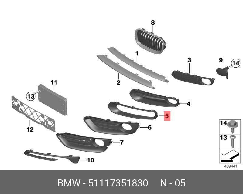 Датчик положения распределительного вала - BMW 51 117 351 830