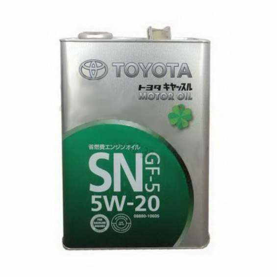 5w-20 Motor Oil API SN, ilsac gf-5, 4л (синт. мотор. масло) - Toyota 08880-10605