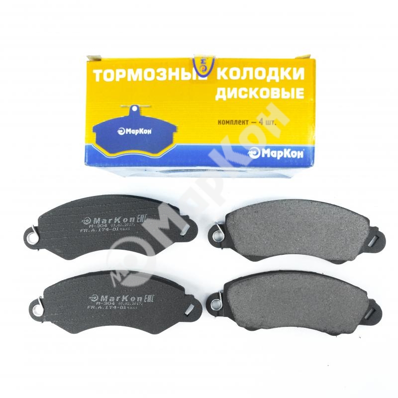 Колодки тормозные дисковые - Markon 17 400 184
