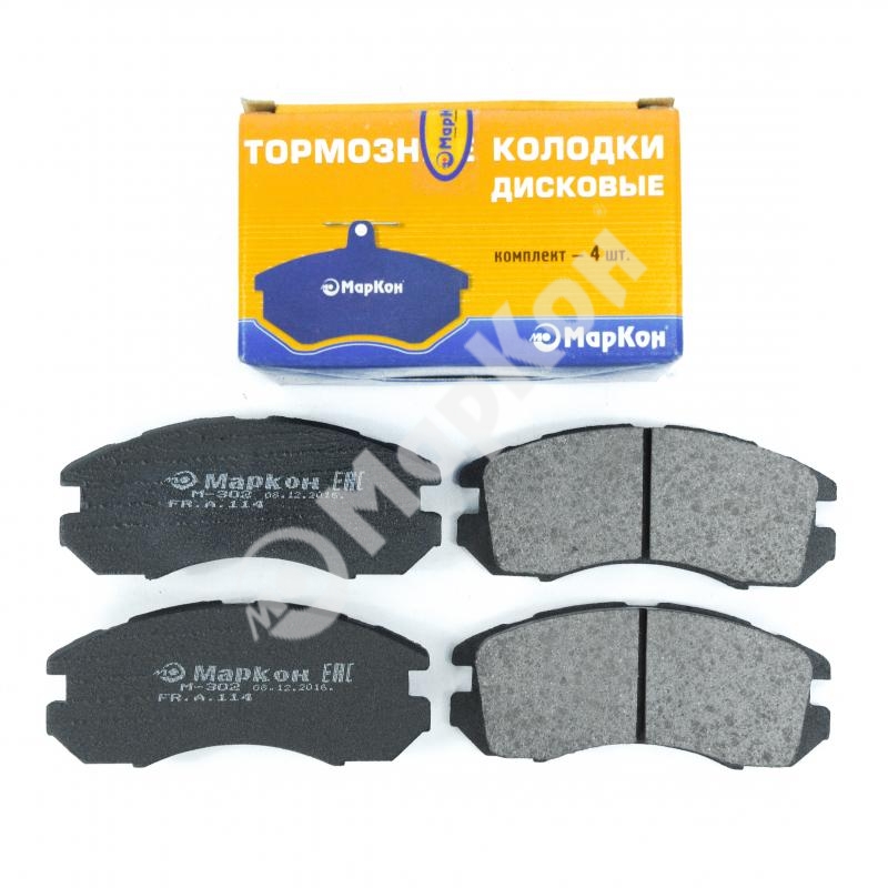 Колодки тормозные дисковые - Markon 11 400 170
