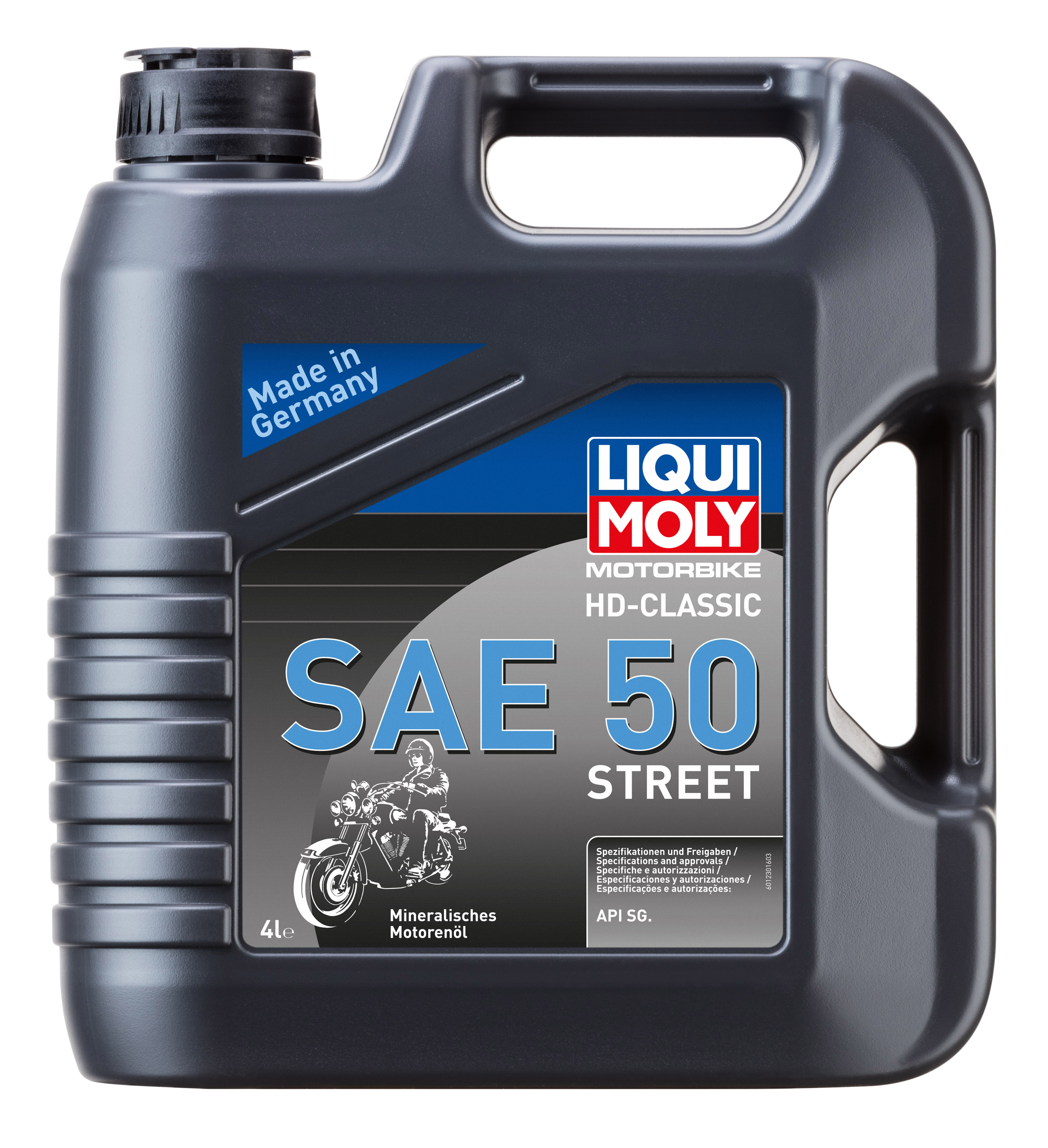 Motorbike HD-Classic Street 50, 4л (мин.мотор.масло) - Liqui Moly 1230