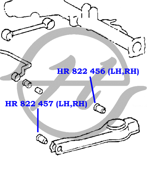 Сайлентблок - Hanse HR822457