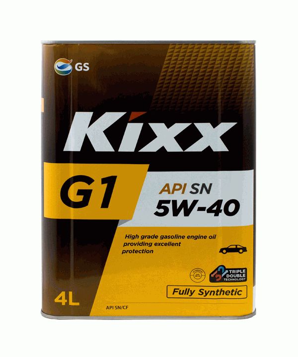 Масло моторное синтетическое 5w-40 G1 sn/cf 4л - KIXX L531344TE1