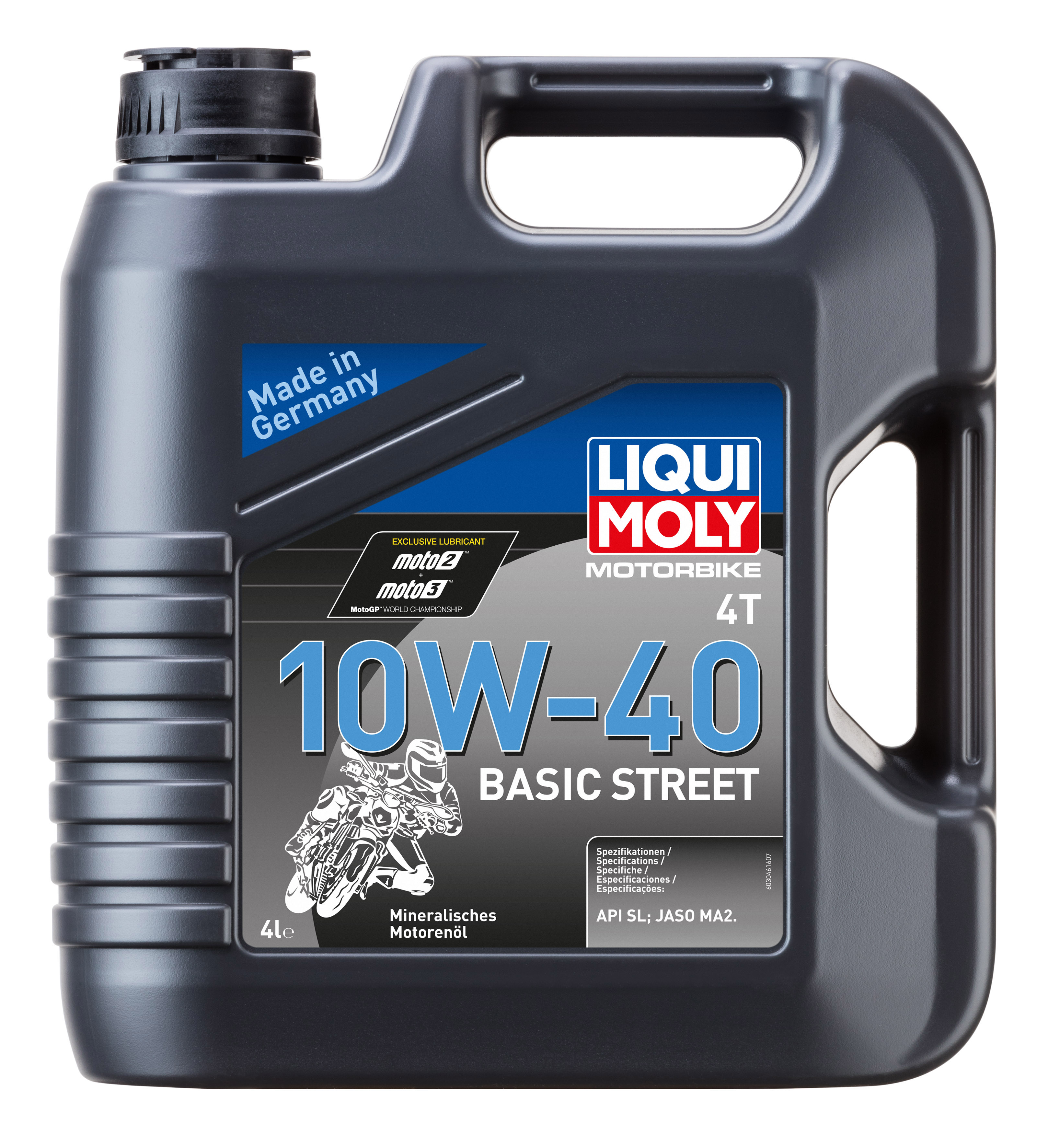 10w-40 Motorbike 4T Basic Street, 4л (мин.мотор.масло) - Liqui Moly 3046