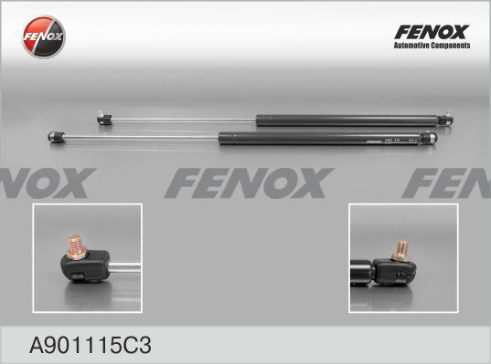 Амортизатор крышки багажника | зад прав/лев | - Fenox A901115C3